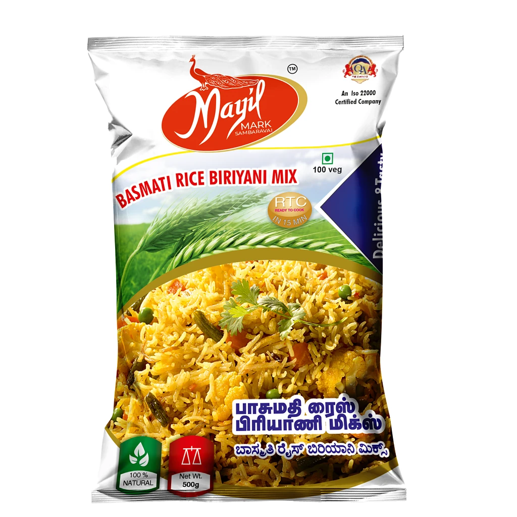 Basmathi Rice Briyani Mix — Mayil Mark