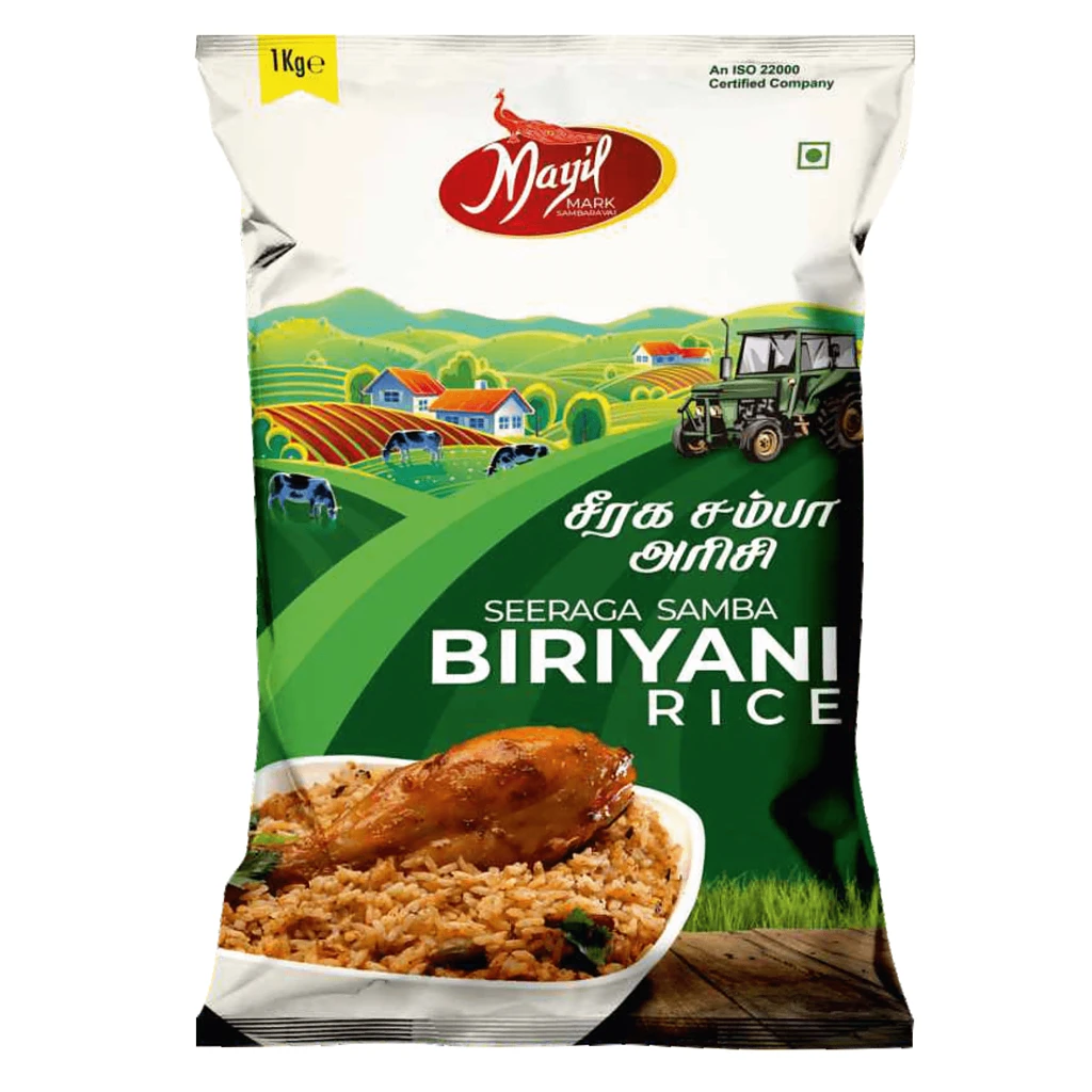 Seeraga Samba Biriyani Rice — Mayil Mark