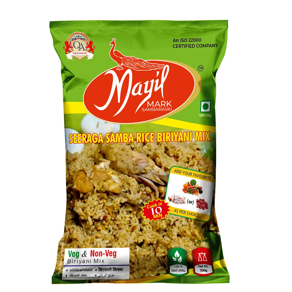 Seeraga Samba Rice Briyani Mix — Mayil Mark